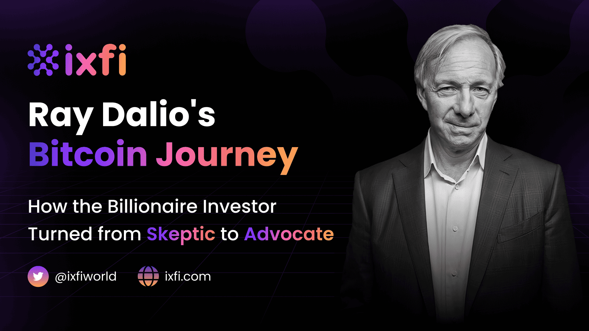 Ray Dalio's Bitcoin Journey