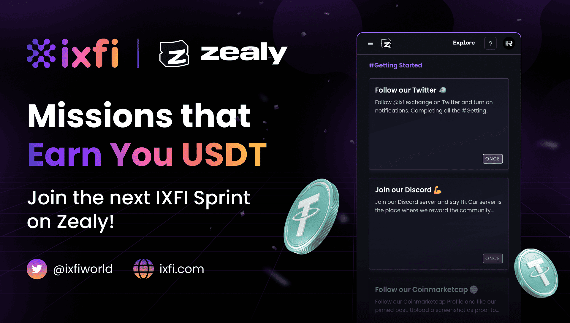 IXFI Sprint on Zealy